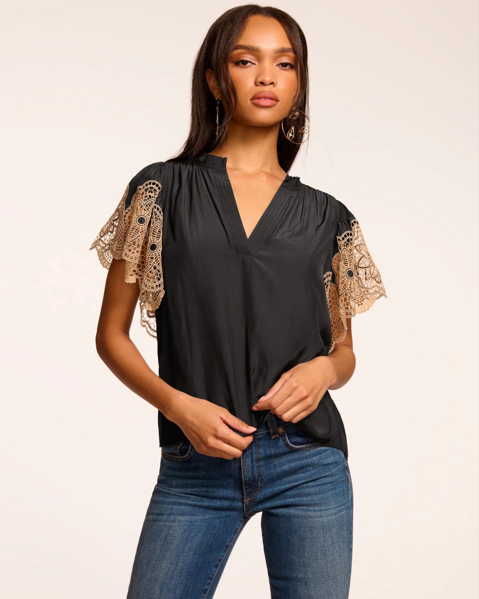 Esti Blouse - Black - The Collective Park City