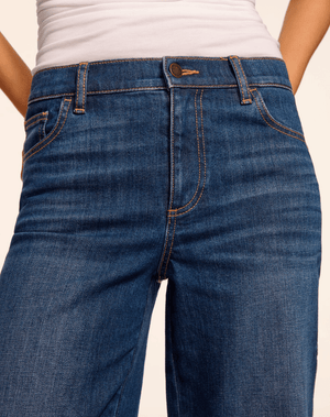 Evelina Wide Leg Buttoned Pant - The Collective Park City