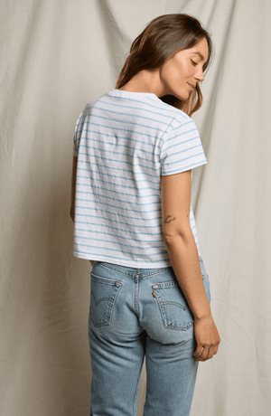 Everett Striped Tee - The Collective Park City