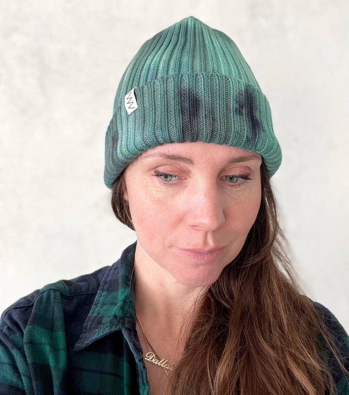 Evergreen Hand - dyed Beanie Hat - The Collective Park City