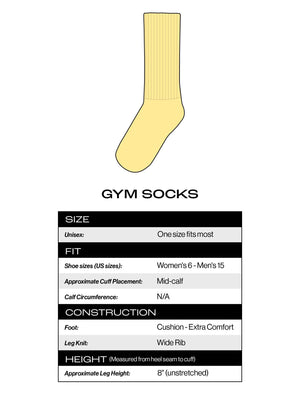 Everything Hurts and I'm Dying Gym Crew Socks - The Collective Park City