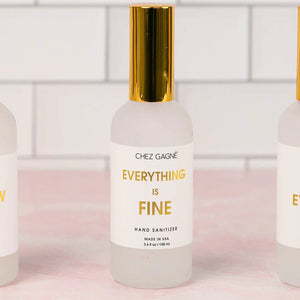 "Everything is Fine" Hand Sanitizer - 100mL - The Collective Park City