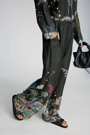 Fabert Floral - Print Trousers - The Collective Park City
