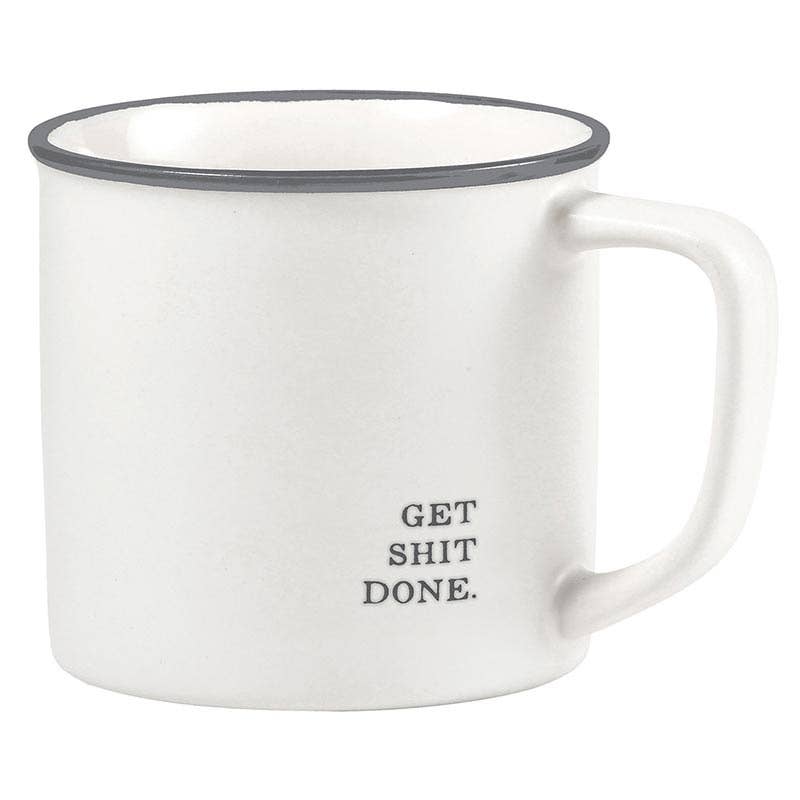 Face to Face Coffee Mug - Get Shit Done - The Collective Park City