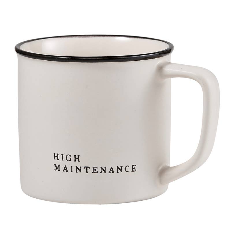 Face to Face Coffee Mug - High Maintenance - The Collective Park City