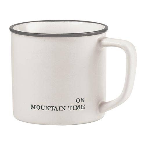 Face to Face Coffee Mug - Mountain Time - The Collective Park City