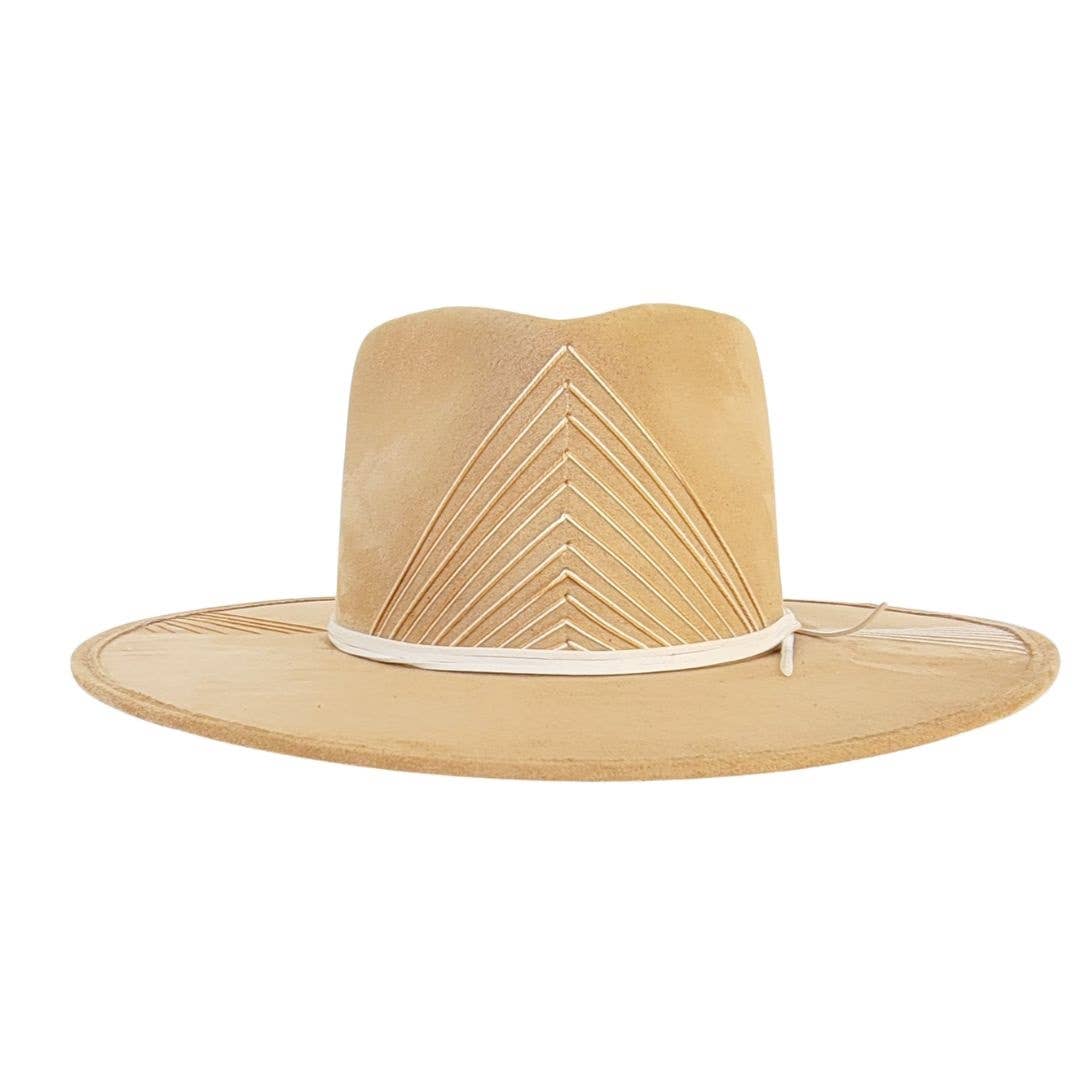 FAE Diamond Crown Camel Hat: M/L - The Collective Park City