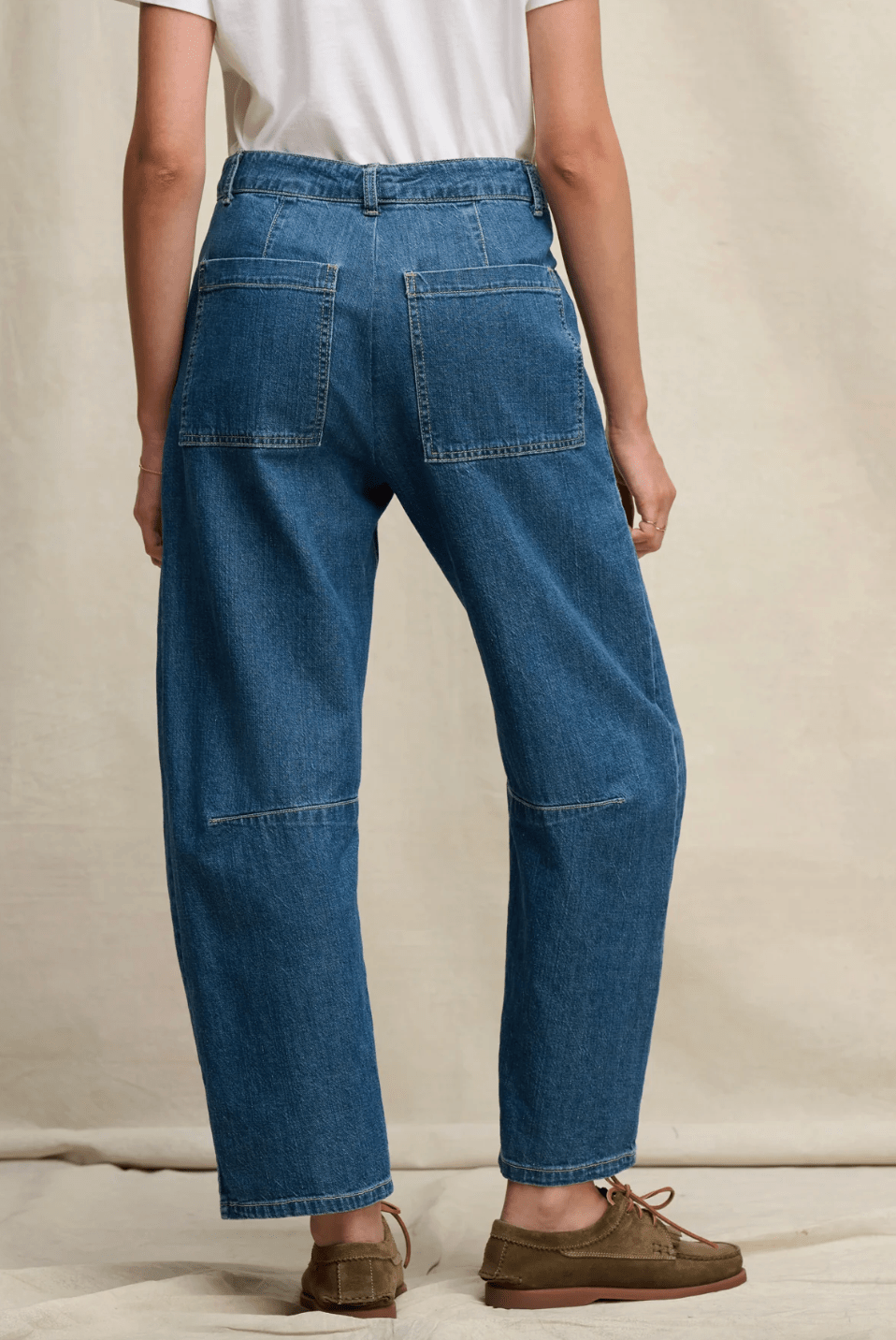 Farah Barrel Denim Pant - The Collective Park City