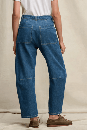 Farah Barrel Denim Pant - The Collective Park City