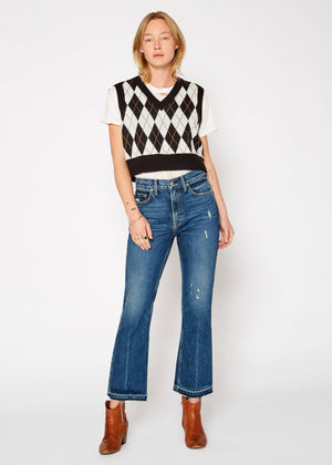 Farrah Mid Rise Kick Flare Jeans : Tulsa - The Collective Park City