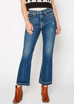 Farrah Mid Rise Kick Flare Jeans : Tulsa - The Collective Park City
