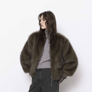 Faux Fur Bomber Jacket - The Collective Park City