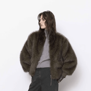 Faux Fur Bomber Jacket - The Collective Park City