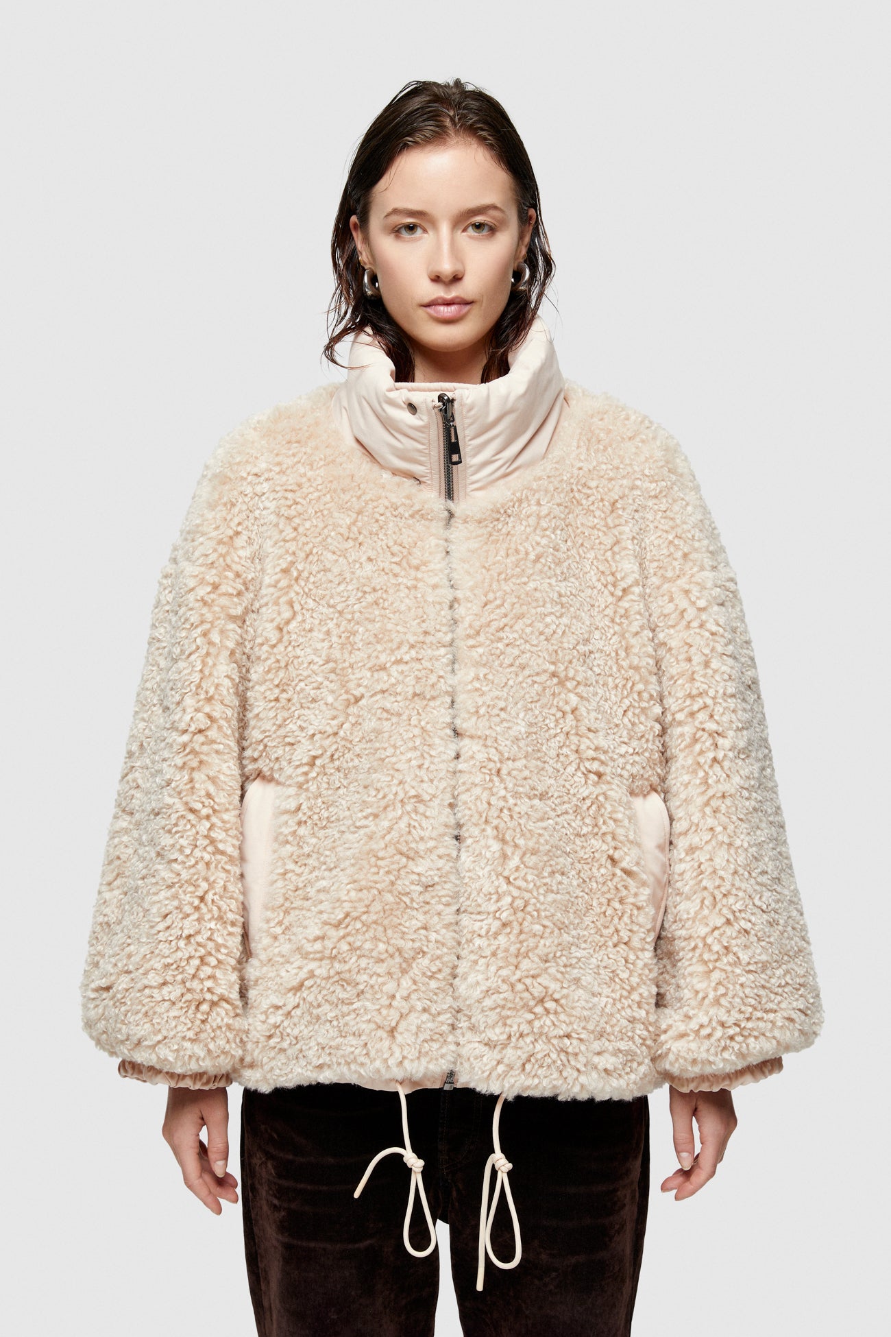 Faux Fur Reversible Jacket - The Collective Park City