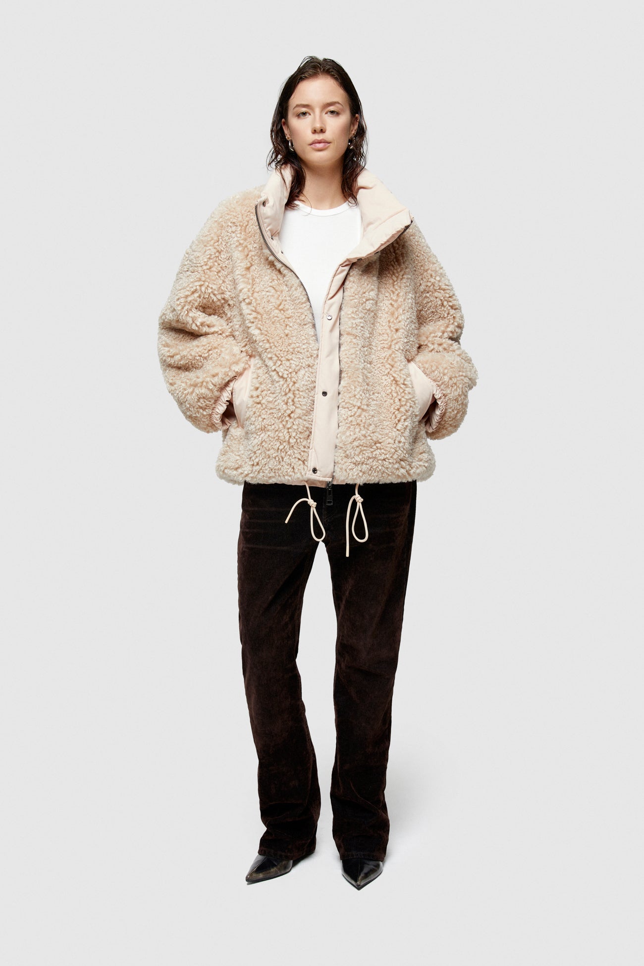 Faux Fur Reversible Jacket - The Collective Park City