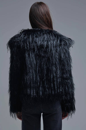 Faux Fur Statement Coat - The Collective Park City
