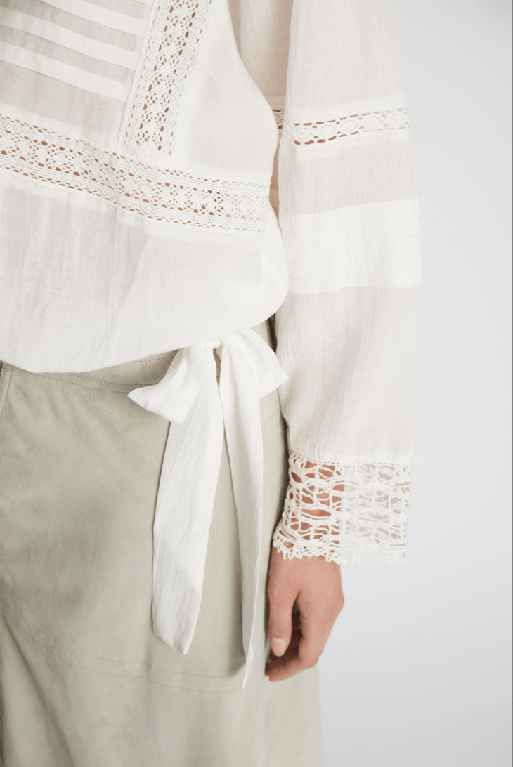 Ferdie Eyelet Blouse - The Collective Park City