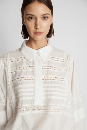Ferdie Eyelet Blouse - The Collective Park City