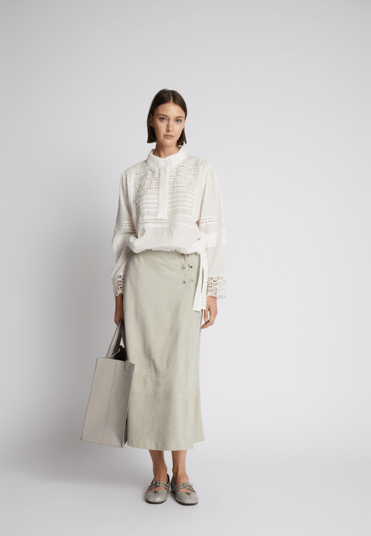 Ferdie Eyelet Blouse - The Collective Park City