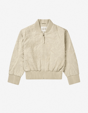 Ferril Leather Jacket - Beige - The Collective Park City