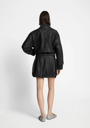 Ferril Leather Jacket - Black - The Collective Park City