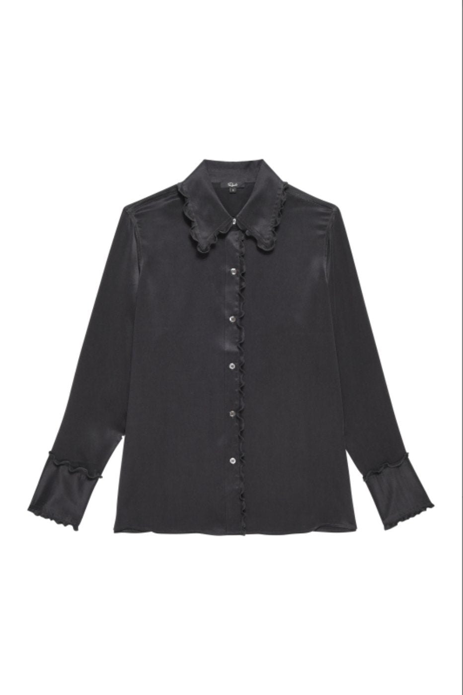 Fia Silk Button Down Top - The Collective Park City