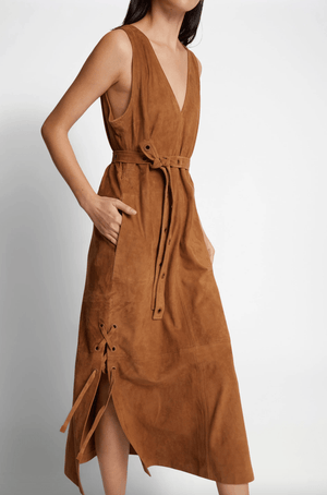Filom Suede Tank Dress - The Collective Park City