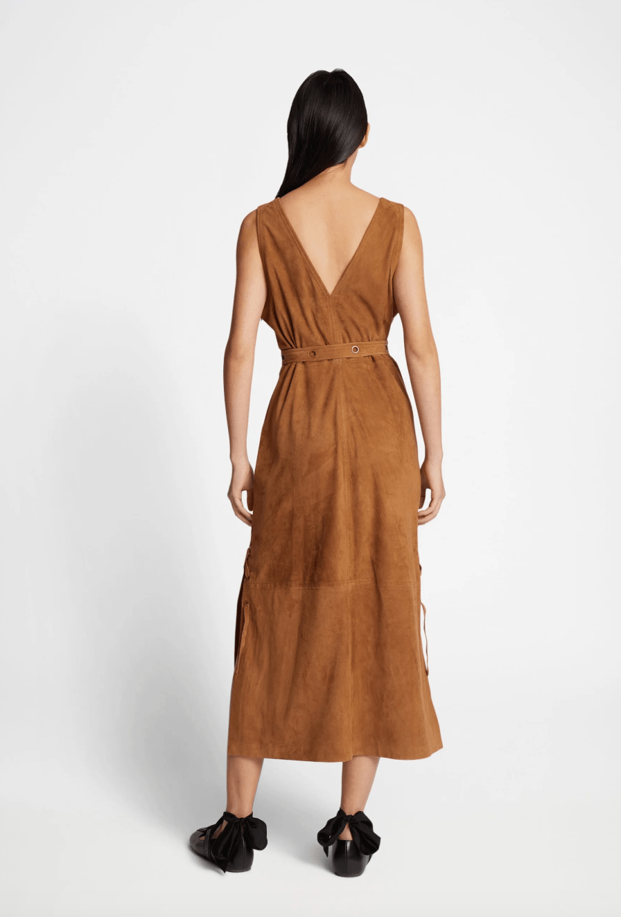 Filom Suede Tank Dress - The Collective Park City