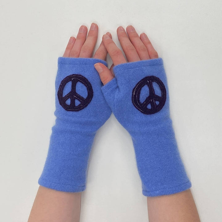 Fingerless Cashmere Gloves - Peace - The Collective Park City