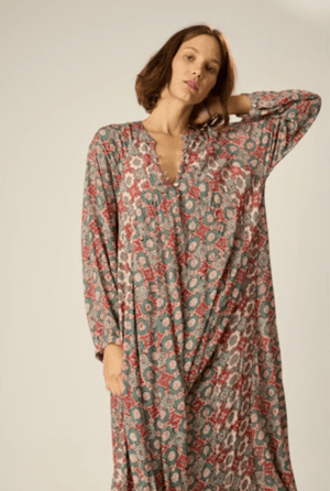 Fiore Maxi Dress - Spanish Tile - The Collective Park City