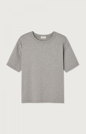 Fiz Valley Cotton T-Shirt - Grey - The Collective Park City