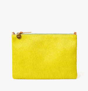 Flat Clutch w/Tabs - Citron - The Collective Park City