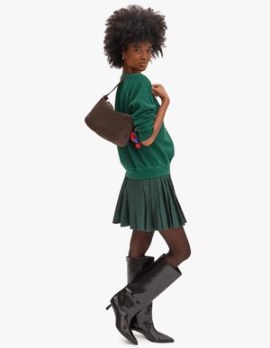 Fleurine Suede Small Tote Bag - The Collective Park City