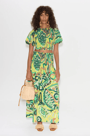 Flor Poplin Skirt - The Collective Park City