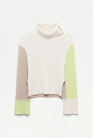 Flores Colorblock Sweater - The Collective Park City