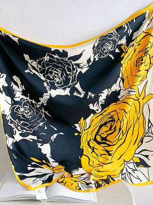 Flower Print Shawl & Scarf - The Collective Park City