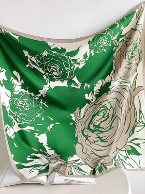 Flower Print Shawl & Scarf - The Collective Park City