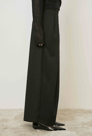 Fold - Front Black Trousers - The Collective Park City
