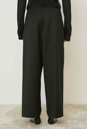 Fold - Front Black Trousers - The Collective Park City