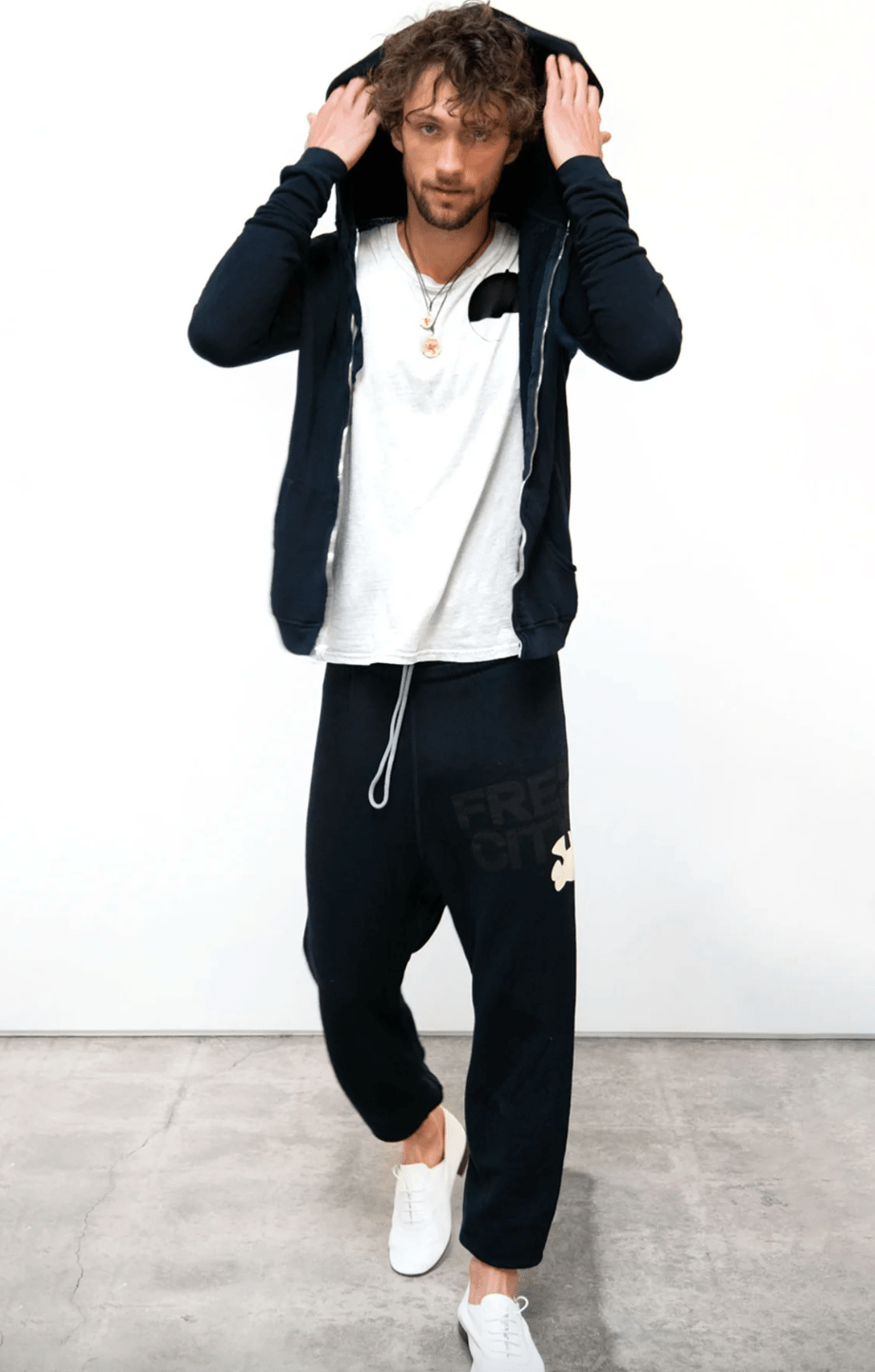 freecity Superfluff Lux OG Sweatpant - Deepspace/Cream - The Collective Park City