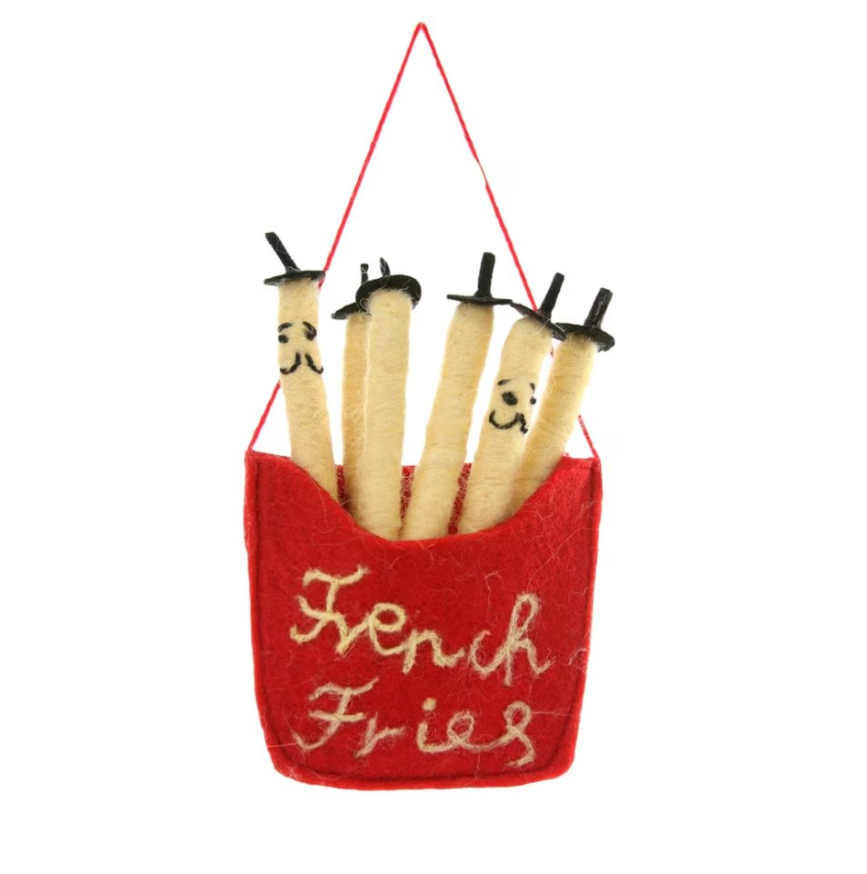 French Fries Ornament - The Collective Park City