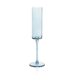 Fruttuoso Champagne Flute - Light Blue - The Collective Park City
