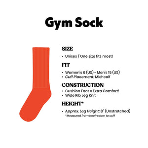 Fuck Gym Crew Socks - The Collective Park City