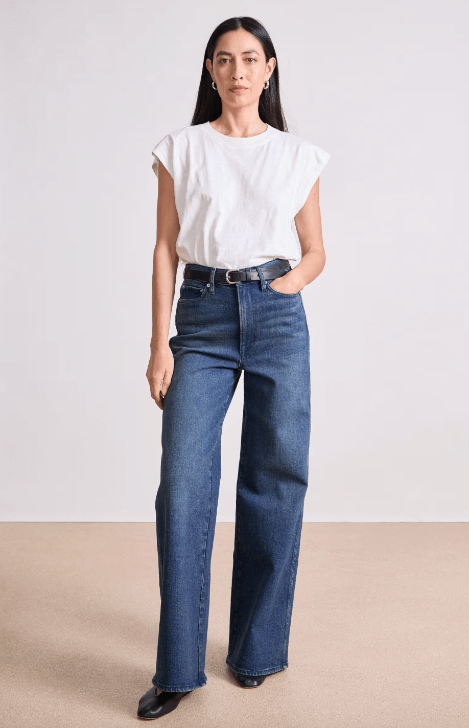 Full Length Meridian Wide Leg Pant - The Collective Park City