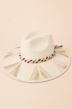 Galini Straw Indiana Crown Hat - The Collective Park City