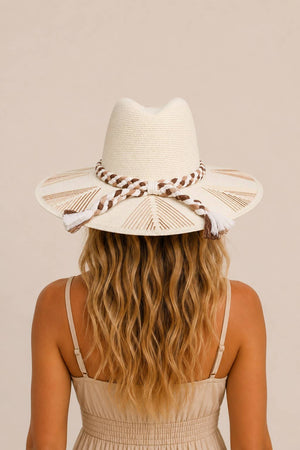Galini Straw Indiana Crown Hat - The Collective Park City