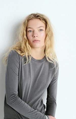 Gamipy Long Sleeve Tee - Steel - The Collective Park City