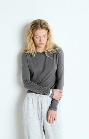 Gamipy Long Sleeve Tee - Steel - The Collective Park City