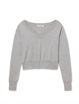 Georgina Cashmere V Neck Sweater - The Collective Park City