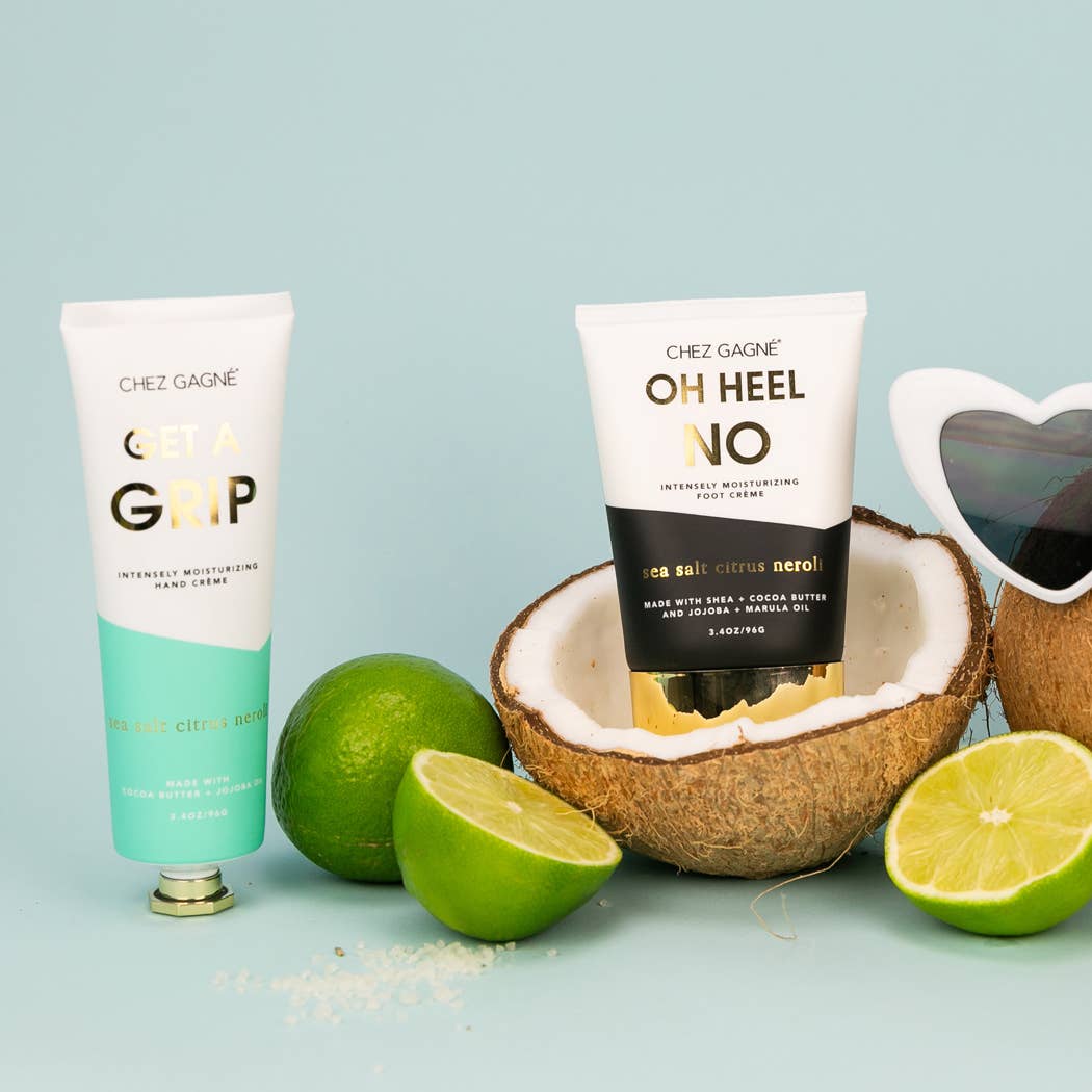 Get A Grip - Sea Salt, Citrus + Neroli - Clean + Vegan Hand Crème - 3.4oz - The Collective Park City